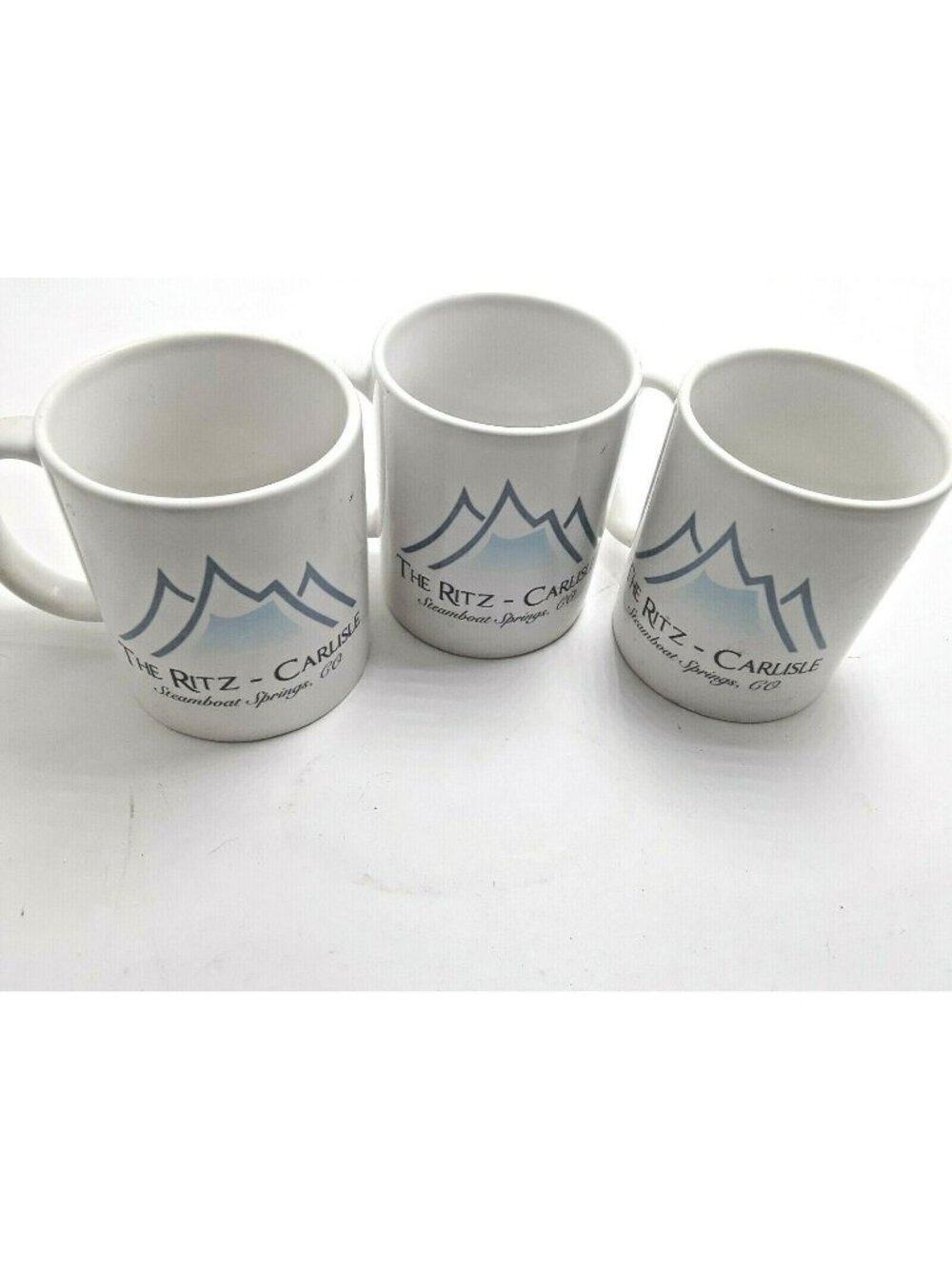The Ritz Carlisle Coffee Cup Mug Steamboat Springs sell lot 3